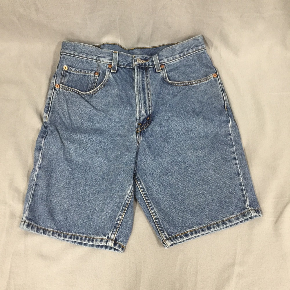 Levi's Light Blue Denim Jean Shorts